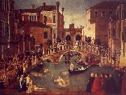 Gentile Bellini The Miracle of the True Cross near the San Lorenzo Spain oil painting reproduction